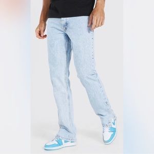 Tall Straight Leg Popper‎ Hem Jean Size 40